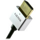 Extradigital mini HDMI to HDMI, 0.5m, v1.4b, 36 AWG, Gold, PVC, Ultra-Slim